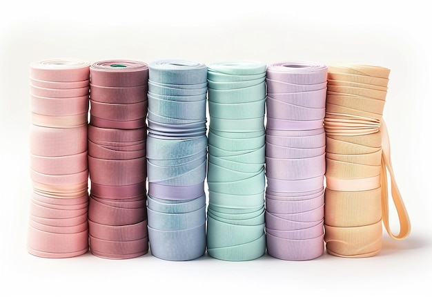 Farebné nite a paličky na vyšívanie